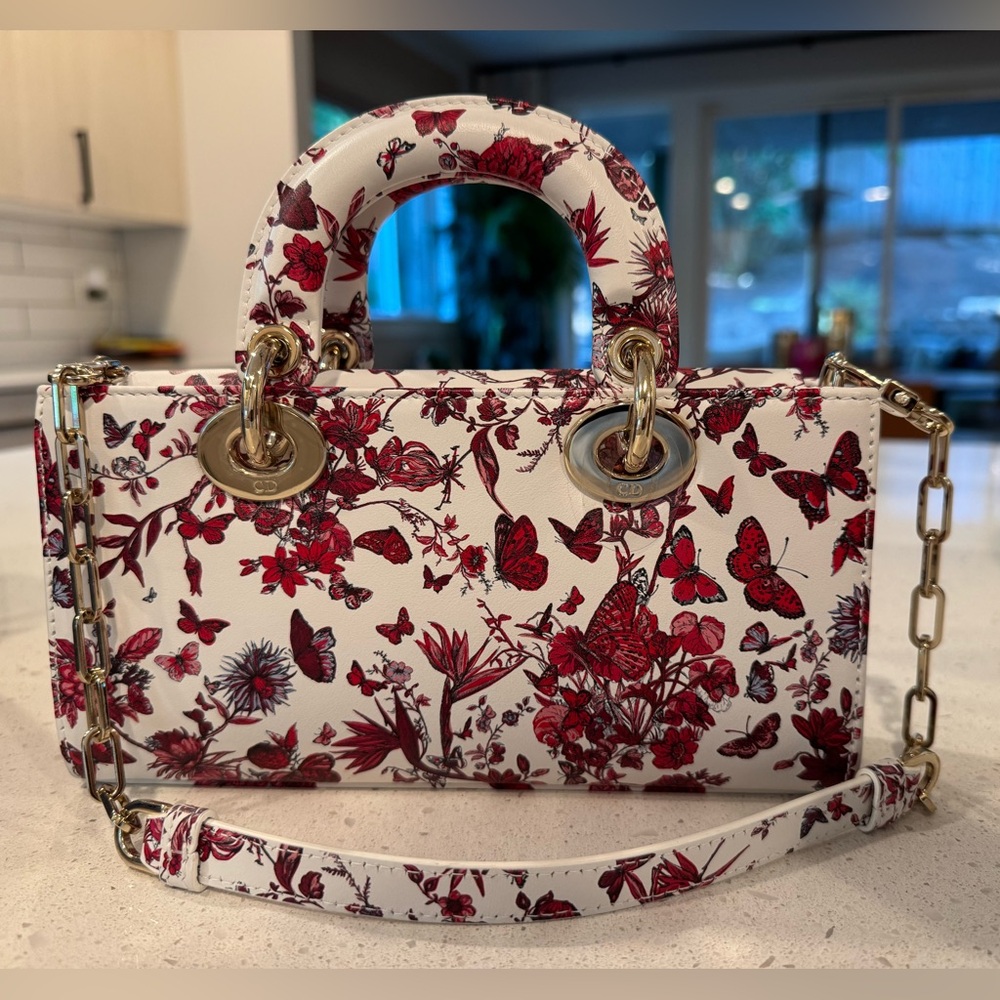 DIOR Lady D-Joy Bag Printed Leather - Picture 5 of 10